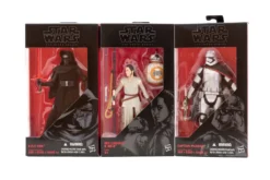 Hasbro Star Wars The Black Series Actionfiguren Set Kylo Ren Rey Jakku Captain Phasma