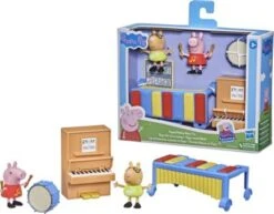 Hasbro Peppa Pig Peppa`s Adventures Peppa Macht Musik, Vorschulspielzeug Mit 2 Figuren Und 3 Accessoires, Für Kinder Ab 3 Jahren