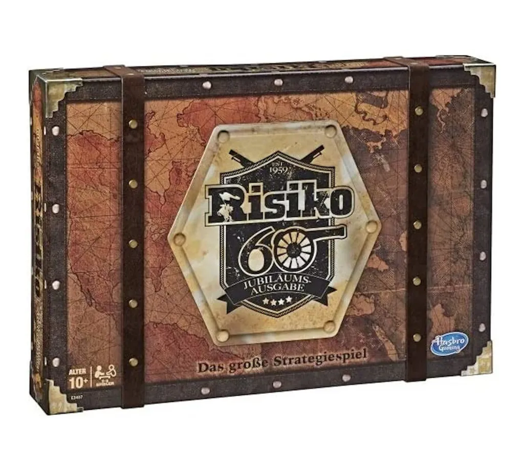 Hasbro - Risiko - 60 Jahre Jubiläums-Ausgabe Brettspiel Gesellschaftsspiel Strategiespiel 3 Hasbro - Risiko - 60 Jahre Jubiläums-Ausgabe Brettspiel Gesellschaftsspiel Strategiespiel