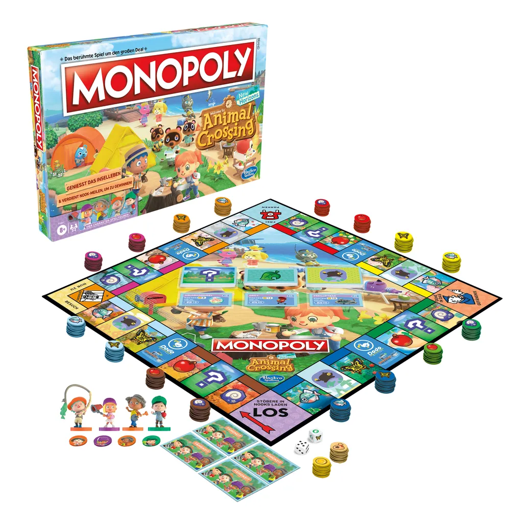 Hasbro - Monopoly - Animal Crossing New Horizons Brettspiel Gesellschaftsspiel Deutsch 5 Hasbro - Monopoly - Animal Crossing New Horizons Brettspiel Gesellschaftsspiel Deutsch – Bild 3