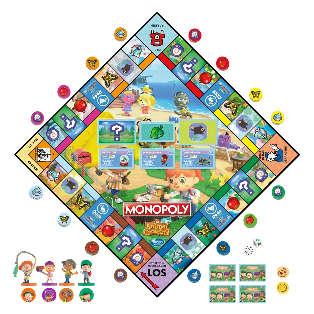 Hasbro - Monopoly - Animal Crossing New Horizons Brettspiel Gesellschaftsspiel Deutsch 6 Hasbro - Monopoly - Animal Crossing New Horizons Brettspiel Gesellschaftsspiel Deutsch – Bild 4