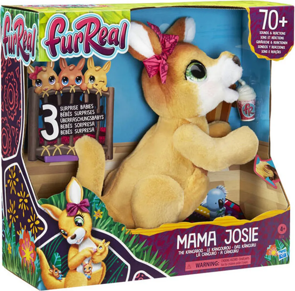 Hasbro E67245L0 Furreal Friends MAMA JOSIE THE KANGAROO 9 Hasbro E67245L0 Furreal Friends MAMA JOSIE THE KANGAROO – Bild 7
