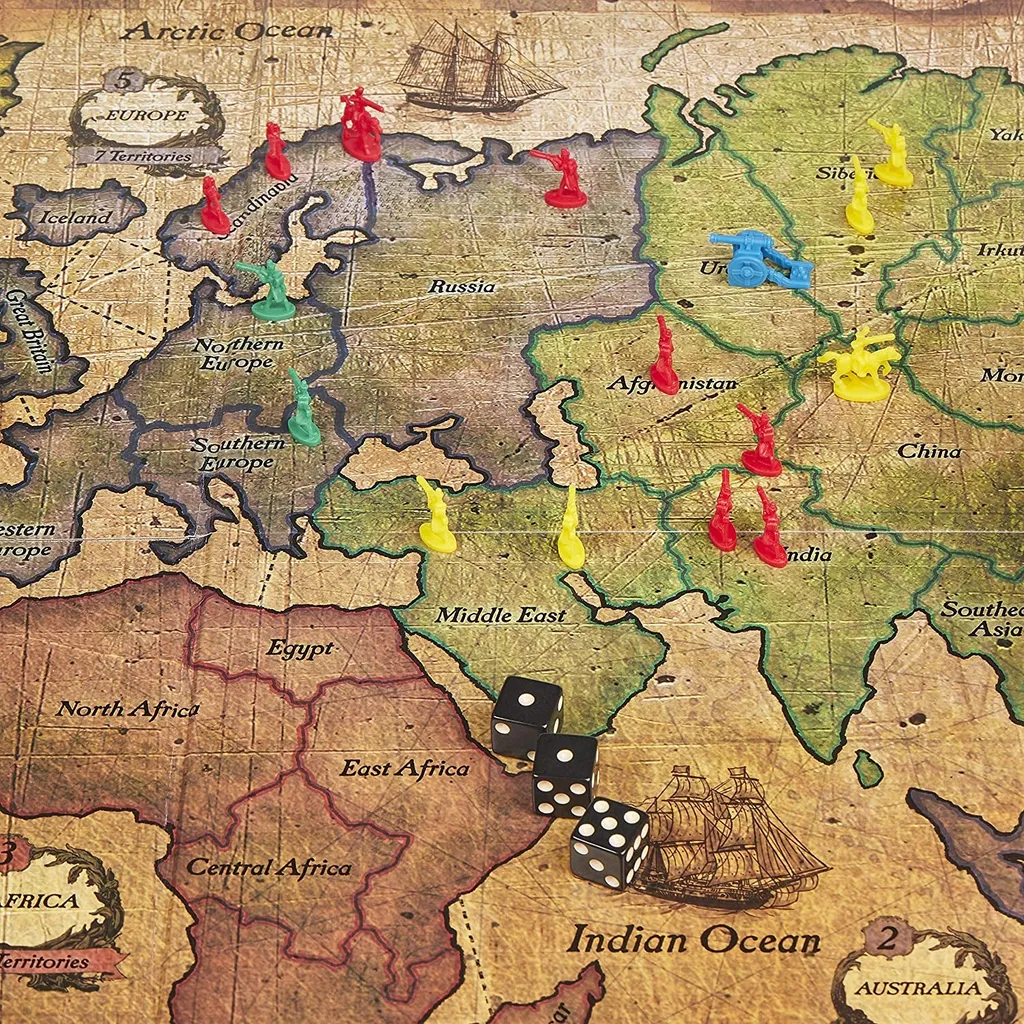 Hasbro - Risiko - 60 Jahre Jubiläums-Ausgabe Brettspiel Gesellschaftsspiel Strategiespiel 10 Hasbro - Risiko - 60 Jahre Jubiläums-Ausgabe Brettspiel Gesellschaftsspiel Strategiespiel – Bild 8