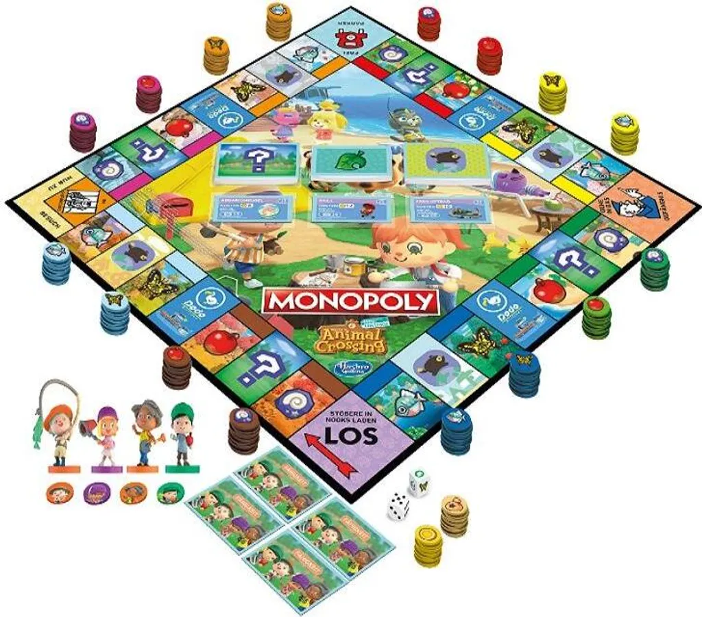 Hasbro - Monopoly - Animal Crossing New Horizons Brettspiel Gesellschaftsspiel Deutsch 10 Hasbro - Monopoly - Animal Crossing New Horizons Brettspiel Gesellschaftsspiel Deutsch – Bild 8