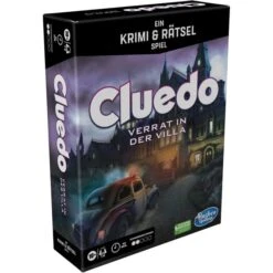 Hasbro Cluedo Verrat In Der Villa, Brettspiel