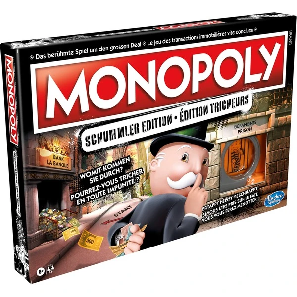 Hasbro Monopoly Mogeln & Täuschen, Brettspiel 3 Hasbro Monopoly Mogeln & Täuschen, Brettspiel