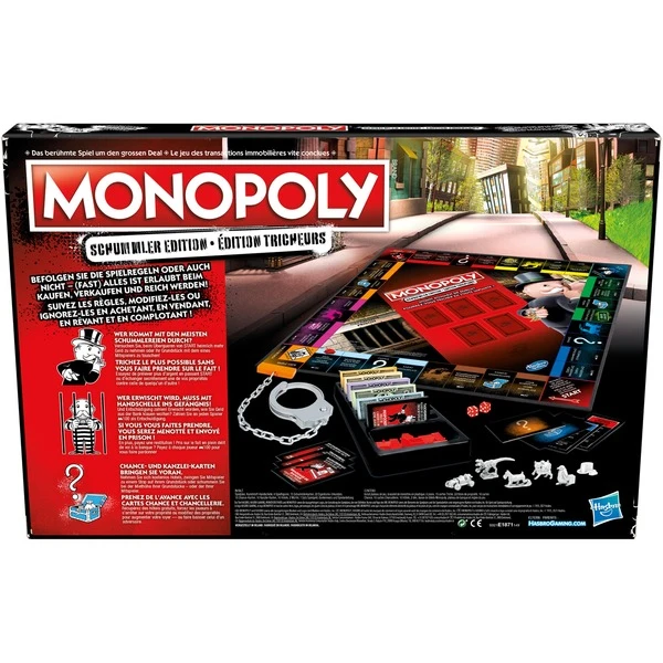 Hasbro Monopoly Mogeln & Täuschen, Brettspiel 4 Hasbro Monopoly Mogeln & Täuschen, Brettspiel – Bild 2