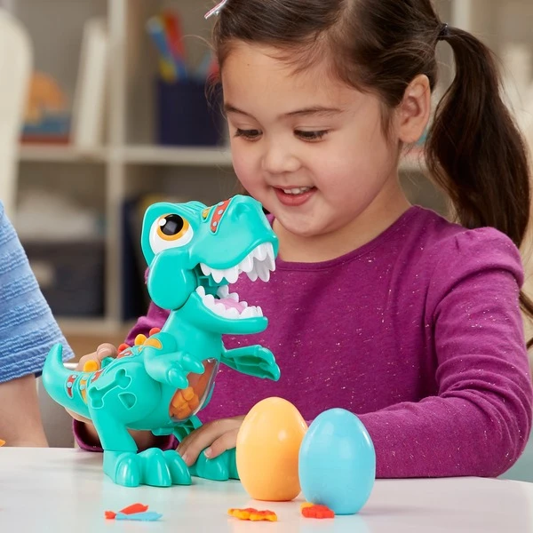 Hasbro Play-Doh Dino Crew Gefräßiger Tyrannosaurus, Kneten 8 Hasbro Play-Doh Dino Crew Gefräßiger Tyrannosaurus, Kneten – Bild 6