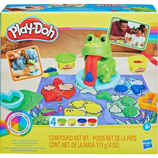 Hasbro Play-Doh Farbi, Der Frosch, Kneten 5 Hasbro Play-Doh Farbi, Der Frosch, Kneten – Bild 3