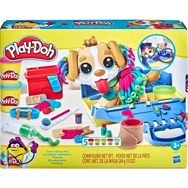 Hasbro Play-Doh Tierarzt, Kuscheltier 4 Hasbro Play-Doh Tierarzt, Kuscheltier – Bild 2