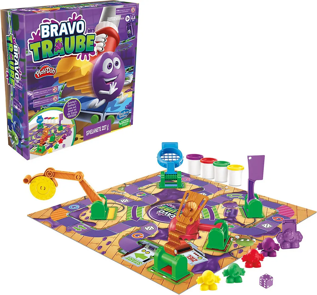 Hasbro Spiele & Puzzle Bravo Traube Brettspiel Brettspiele Spiele Familie PB22 HK22 3 Hasbro Spiele & Puzzle Bravo Traube Brettspiel Brettspiele Spiele Familie PB22 HK22