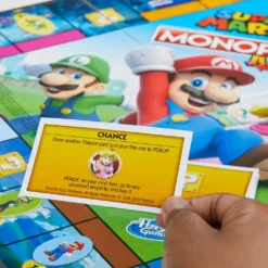 Hasbro Spiele & Puzzle Monopoly Junior Super Mario Edition Brettspiele Spiele Familie IP Security Lock - Release Date 31 March 2022 -Kaufland acb9d1501cd5f242124bd42d344227a6