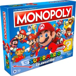 Hasbro Super Mario Celebration Brettspiel Monopoly HASE9517102