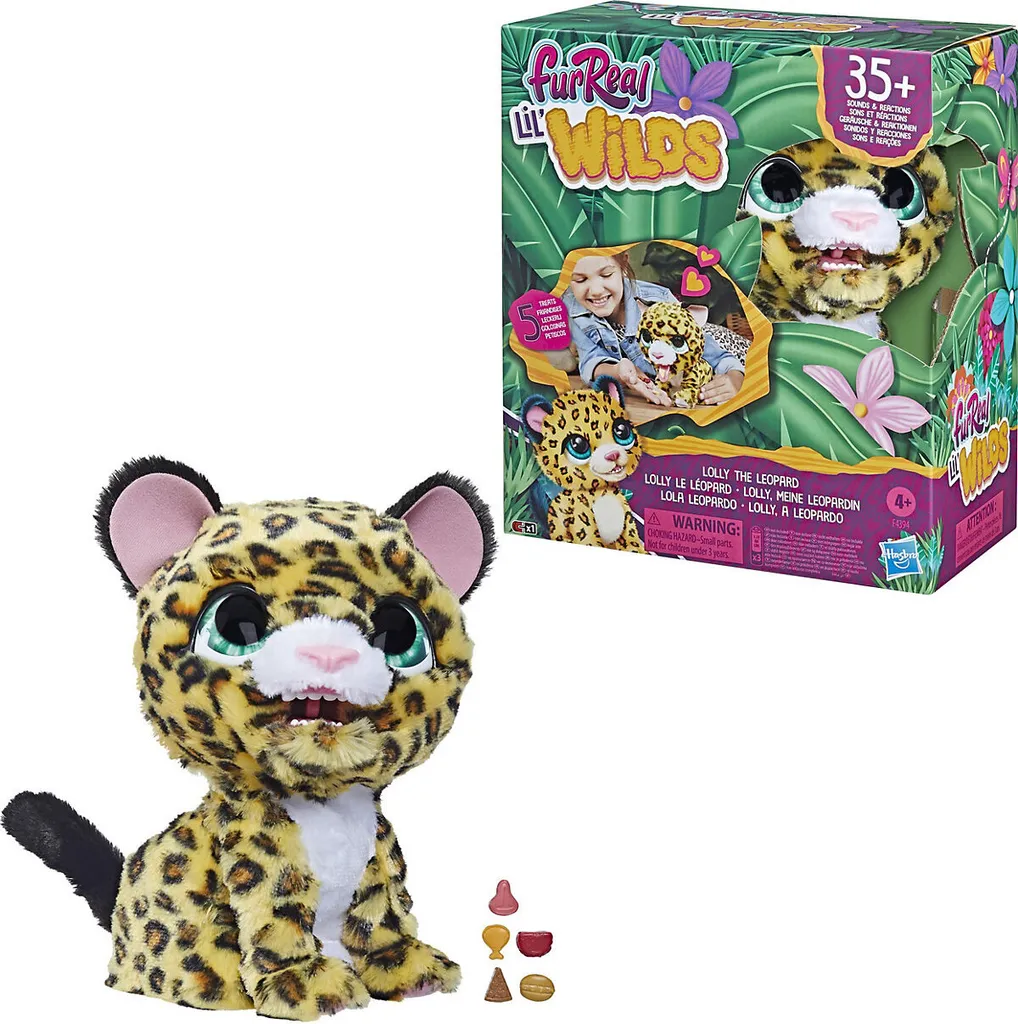 Hasbro Spielwaren Lolly, Meine Leopardin Funktionsplüsch Funktionsplüsch 5 Hasbro Spielwaren Lolly, Meine Leopardin Funktionsplüsch Funktionsplüsch – Bild 3
