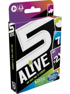 Hasbro Spiele & Puzzle 5 Alive Kartenspiel Kartenspiele Spiele Karten