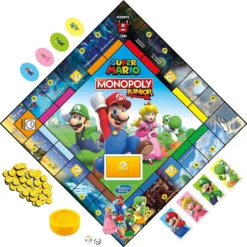 Hasbro Spiele & Puzzle Monopoly Junior Super Mario Edition Brettspiele Spiele Familie IP Security Lock - Release Date 31 March 2022 -Kaufland fae7e79d6241cf0387acd5c6fab601ac